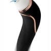 Inmi Shegasm Deluxe 2-in-1 Clit Stimulator and Vibrator - Black