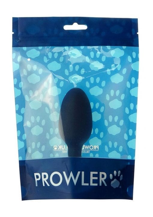 Prowler Weighted Butt Plug - Large - Black