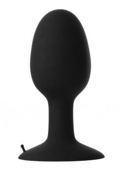 Prowler Weighted Butt Plug - XLarge - Black