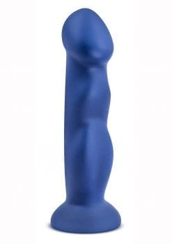 Avant D12 Suko Silicone Dildo With Suction Cup 8in - Indigo