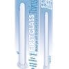 The 9`s - Glass Thins Cylindrical Glass Plug - Clear