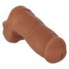 Packer Gear Ultra-Soft Silicone STP Hollow Packer 5in - Chocolate