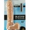 Addiction Andrew Silicone Bendable Dong 8in - Caramel