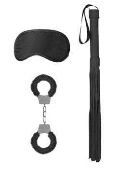 Ouch! Kits Introductory Bondage Kit #1 (3 pieces) - Black