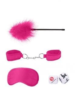 Ouch! Kits Introductory Bondage Kit #2 (4 pieces) - Pink