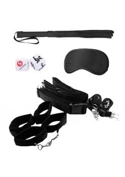 Ouch! Kits Bondage Belt Restraint System (8 pieces) - Black