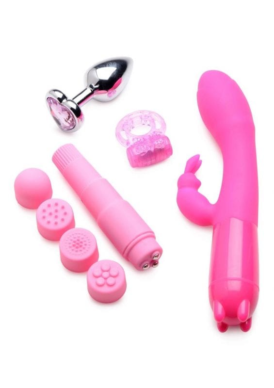 Frisky Passion Deluxe Kit (Set of 4) - Pink