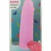 Addiction Cocktails Vibrating Silicone Dildo 5.5in - Blue Lagoon