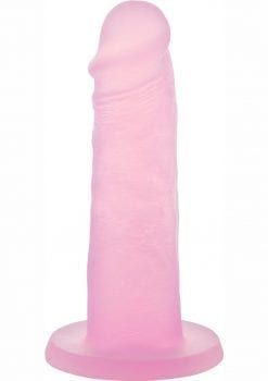 Addiction Cocktails Vibrating Silicone Dildo 5.5in - Blue Lagoon