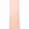 Addiction Cocktails Vibrating Silicone Dildo 5.5in - Peach Bellini