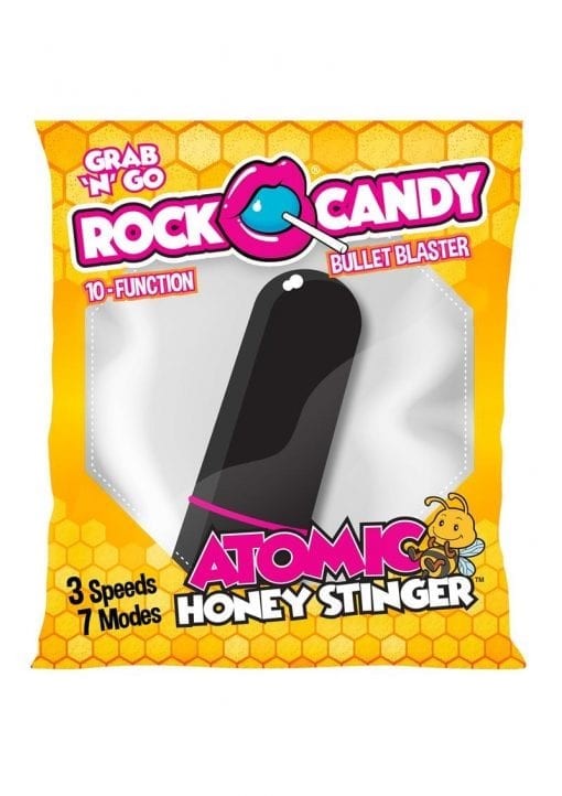 Rock Candy Atomic Honey Stinger Vibrator - Black
