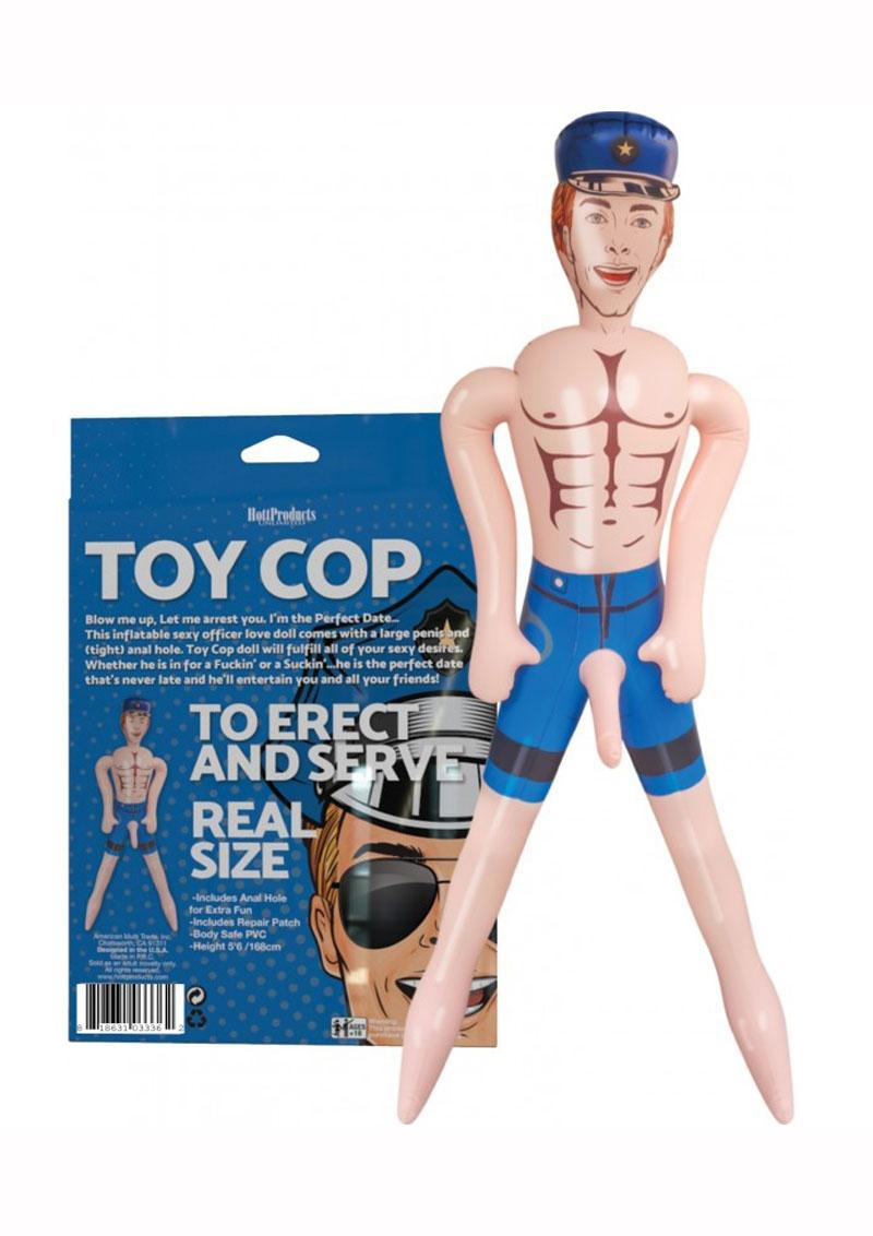 Toy Cop Blow-Up Doll 5.5ft - Vanilla | Wholesale Adult Toys