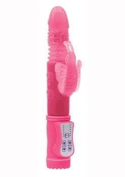 Firefly Lola Glow In The Dark Thrusting andamp; Rotating Rabbit - Pink