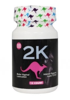 Kangaroo 2K For Her Sexual Enhancement Pink (12 Count)