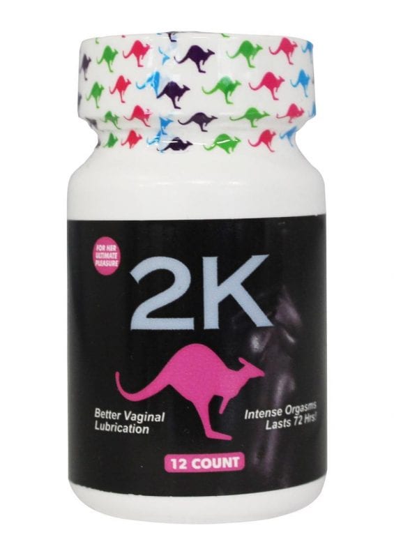 Kangaroo 2K For Her Sexual Enhancement Pink (12 Count)