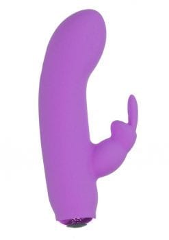 PowerBullet Alice`s Bunny Silicone Rechargeable Rabbit - Purple