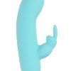 PowerBullet Alice`s Bunny Silicone Rechargeable Rabbit - Teal