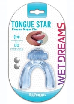 Pleasure Tongue Vibe Oral Stimulator - Blue