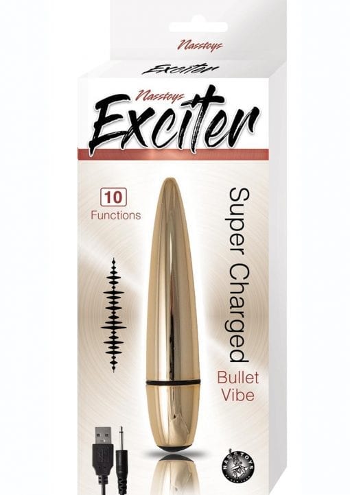 Exciter Rechargeable Bullet Vibe - Gold