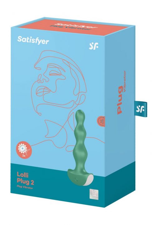 Satisfyer Lolli-Plug 2 Silicone Anal Beads - Green