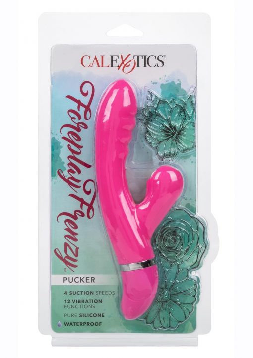 Foreplay Frenzy Pucker Silicone Vibrator - Pink