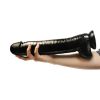 Master Cock The Black Destroyer Huge 17in Dildo - Black