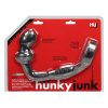 Hunkyjunk Ripple Silicone Textured Asslock - Black
