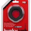 Hunkyjunk Fit Silicone Cock Ring - Black