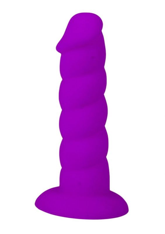 Suga-Daddy Silicone Dildo 5.5In - Purple