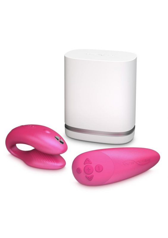 We-Vibe Chorus Rechargeable Couples Vibrator with Remote Control - Pink