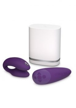 We-Vibe Chorus Rechargeable Couples Vibrator with Remote Control - Purple