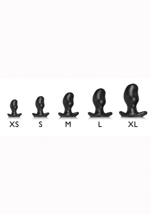 Oxballs Ergo Silicone Butt Plug - Small - Smoke Smoosh