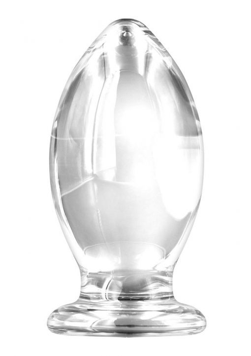 Renegade Glass Bishop Anal Probe - Clear
