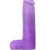 Neo Elite Encore Silicone Vibrating Dildo With Remote Control 8in - Purple