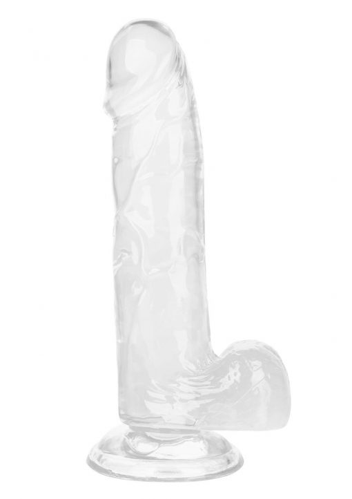 Size Queen Dildo 6in - Clear