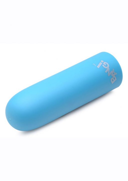 Bang! 10X Rechargeable Vibrating Bullet - Blue