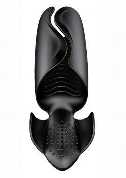 Hero Ultimate Rechargeable Silicone Male Masturbator - Black