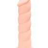 Suga-Daddy Silicone Dildo 9.5In - Vanilla