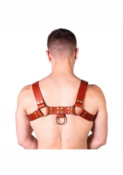 Prowler Red Butch Harness - 2XLarge - Brown/Brass