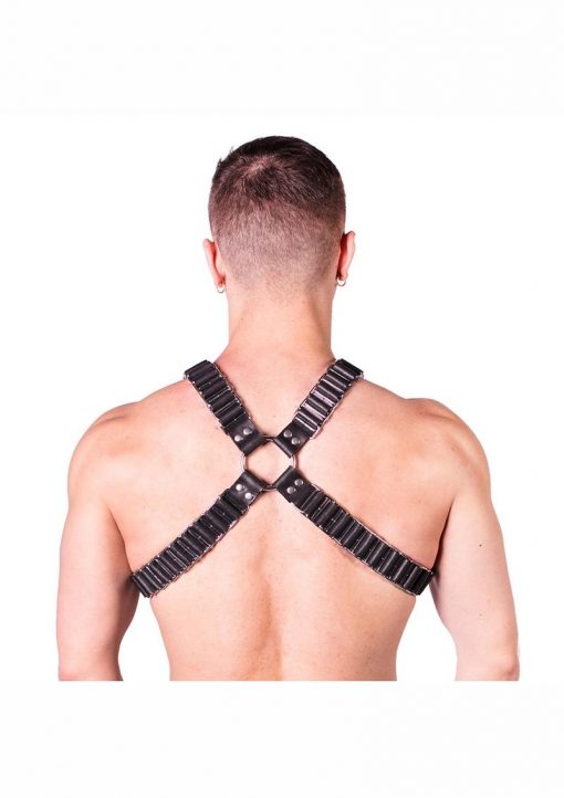 Prowler Red Ballistic Harness - Small - Black/Silver