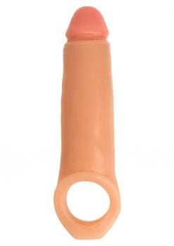 Jock Realistic Penis Enhancer with Ball Strap 2in - Vanilla