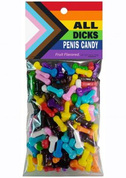 All Dicks Penis Candy Assorted Flavors 3.88oz