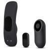 Temptasia Remote Control Silicone Rechargeable Panty Vibrator - Black