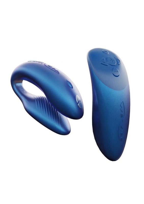 We-Vibe Chorus Rechargeable Couples Vibrator With Remote Control - Cosmic Blue
