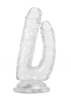 Gender X Dualistic Double-Shafted Dildo 9in - Clear