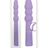 Gender X Bumpy Ride Rechargeable Silicone Vibrator - Purple