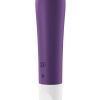 Satisfyer Ultra Power Bullet 2 Rechargeable Silicone Bullet Vibrator - Purple