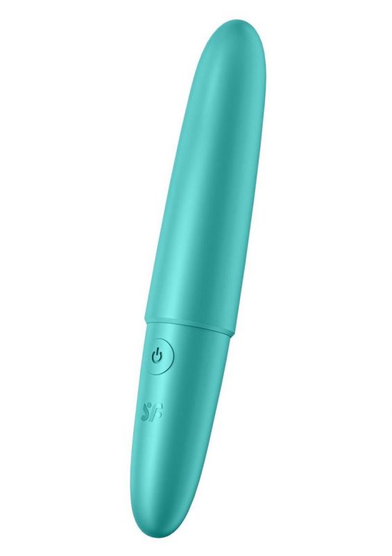 Satisfyer Ultra Power Bullet 6 Rechargeable Silicone Bullet Vibrator - Teal