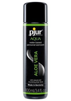 Pjur Aqua Aloe Water Based Lubricant 3.4oz