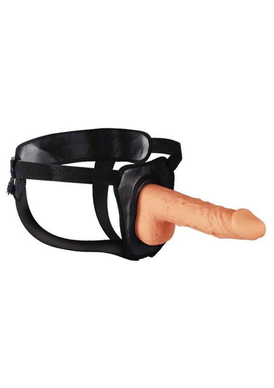 Erection Assistant Hollow Strap-On 9.5in - Vanilla